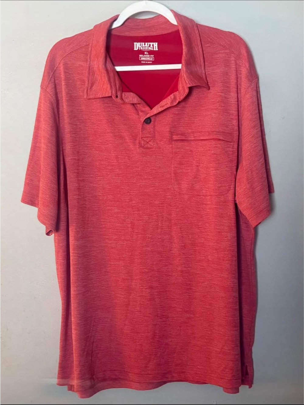 Duluth Trading Co. Men's Armachillo Cooling Relaxed Fit Polo Shirt XL